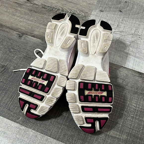 Nike Zoom Phylite Running Cross Country Trainer Shoe Size 8.5 White Pink - Picture 5 of 7